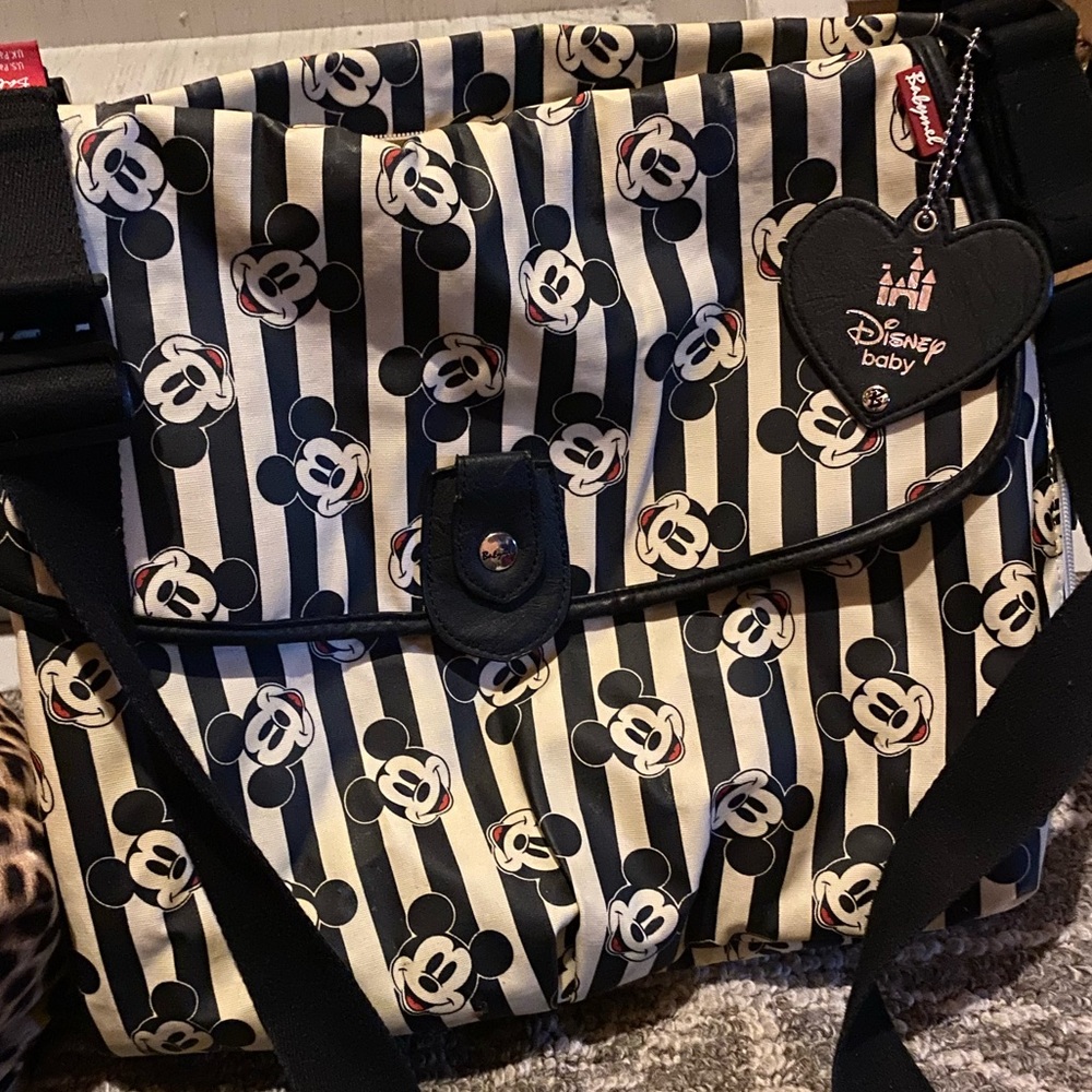Authenic Disney Baby Mickey Mouse diaper Bag